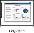 Polyvision 78in ēno™ Interactive Whiteboard