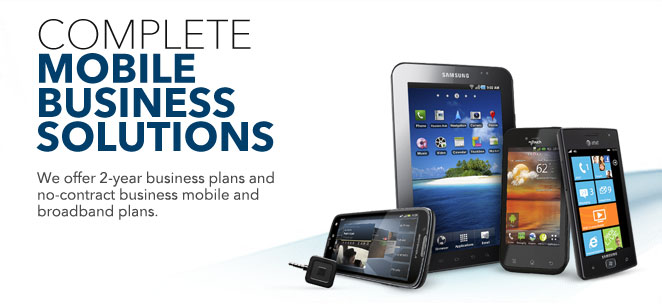 Complete Mobile | Business Solutions | We offer 1 and 2 year business plans and no-contract business mobile and broadband plans.